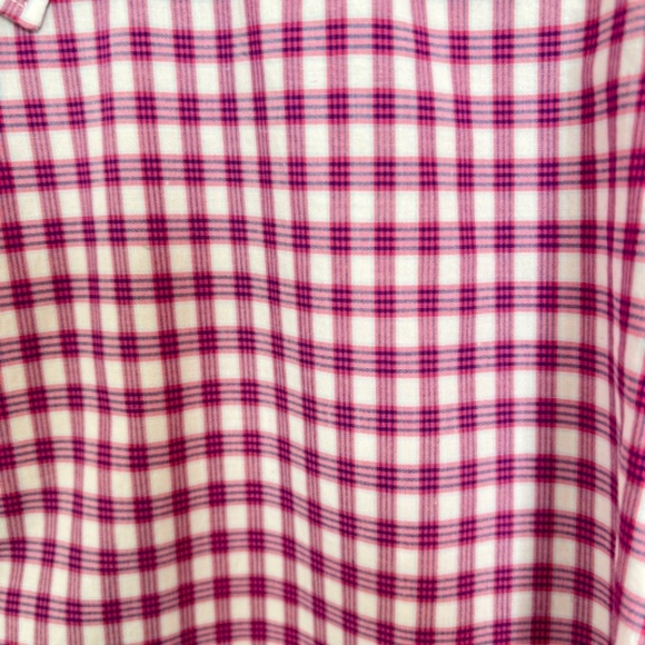 ROBERT Graham Luxury Long Sleeve Dress Short XL Tailored Fit Pink and Wh… - Picture 13 of 16